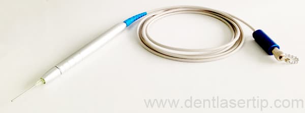 Dentlasertip dental laser handpiece